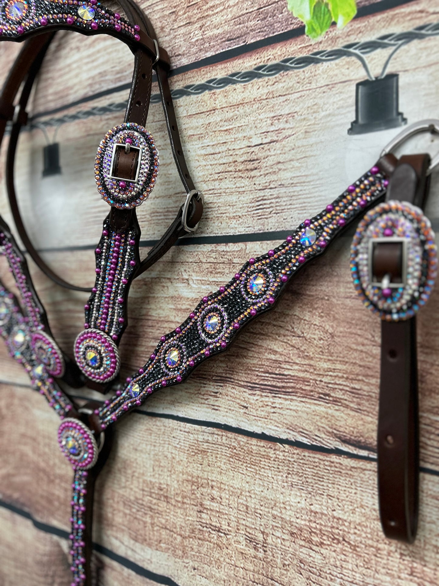 Fuschia Feelings NFR brow set