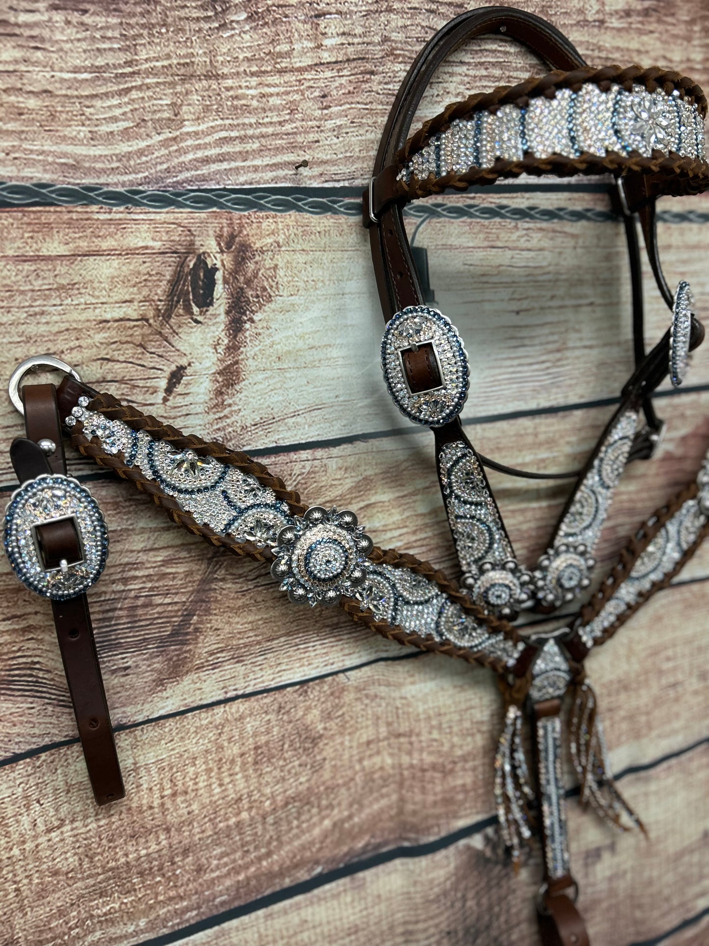 The Blue Jeans Baby scalloped set